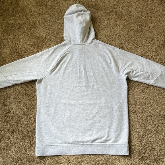 Lululemon City Sweat Pullover Hoodie NHL Vancouver Canucks Light Grey Sea Salt - Picture 6 of 12